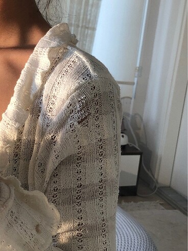 Bershka tatlis hırka crop