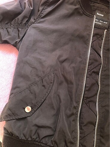s Beden bershka büzgülü bomber ceket