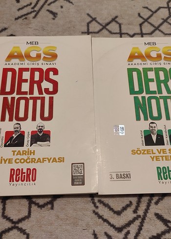 RETRO YAYINCILIK AGS TARİH VE SÖZEL SAYISAL DERS NOTLARI TEMİZ