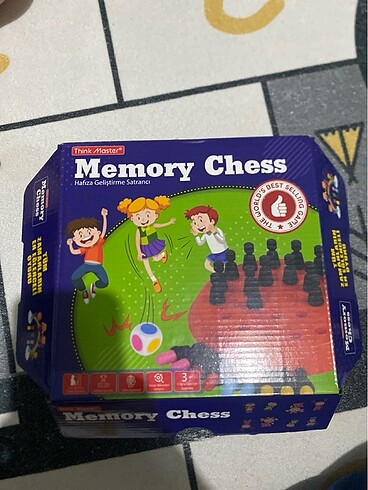 Beden Memory chess kutu oyunu 3+