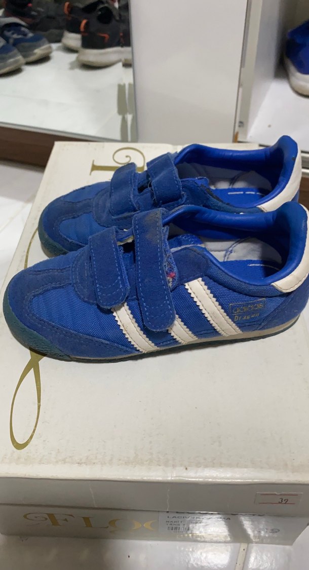 Mavi Erkek Çocuk Spor Ayakkabı adidas - Görsel 2