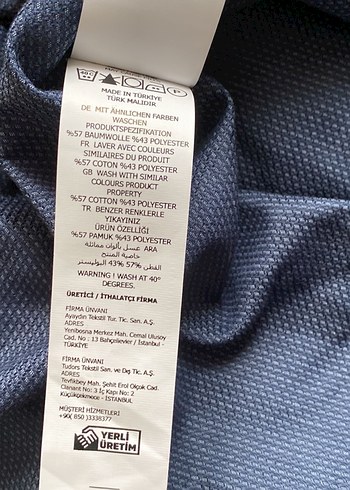 Mavi Desenli Erkek Kısa Kollu Gömlek - Görsel 8