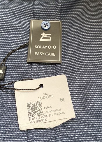 Mavi Desenli Erkek Kısa Kollu Gömlek - Görsel 5