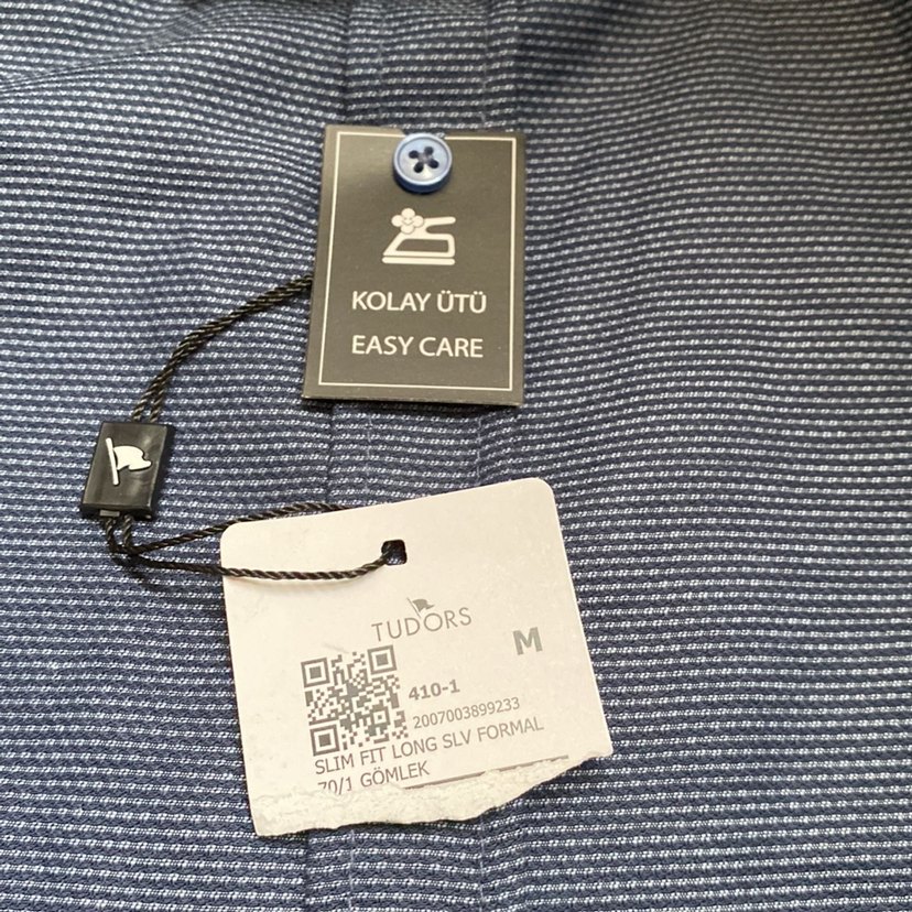 Mavi Desenli Erkek Kısa Kollu Gömlek - Görsel 5