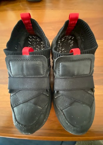 Zara siyah spor sneaker ayakkabı - Görsel 2