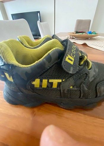 Erkek Çocuk Kamuflaj Desenli Sarı Spor Ayakkabı - Görsel 2