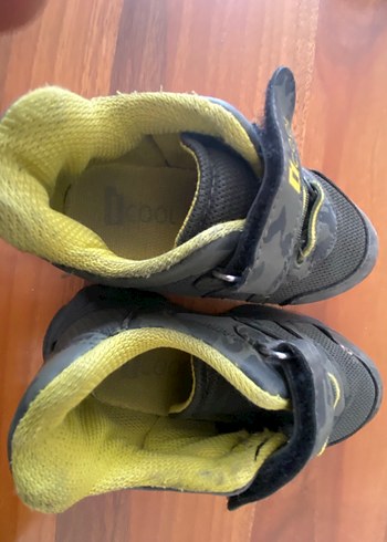 Erkek Çocuk Kamuflaj Desenli Sarı Spor Ayakkabı - Görsel 4