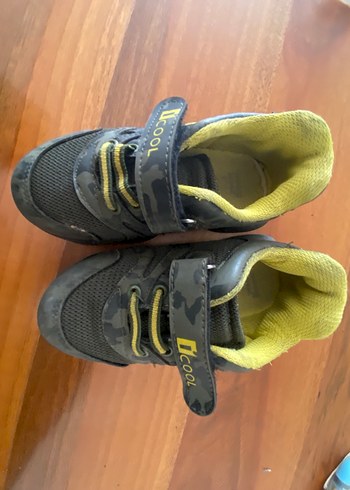 Erkek Çocuk Kamuflaj Desenli Sarı Spor Ayakkabı - Görsel 3