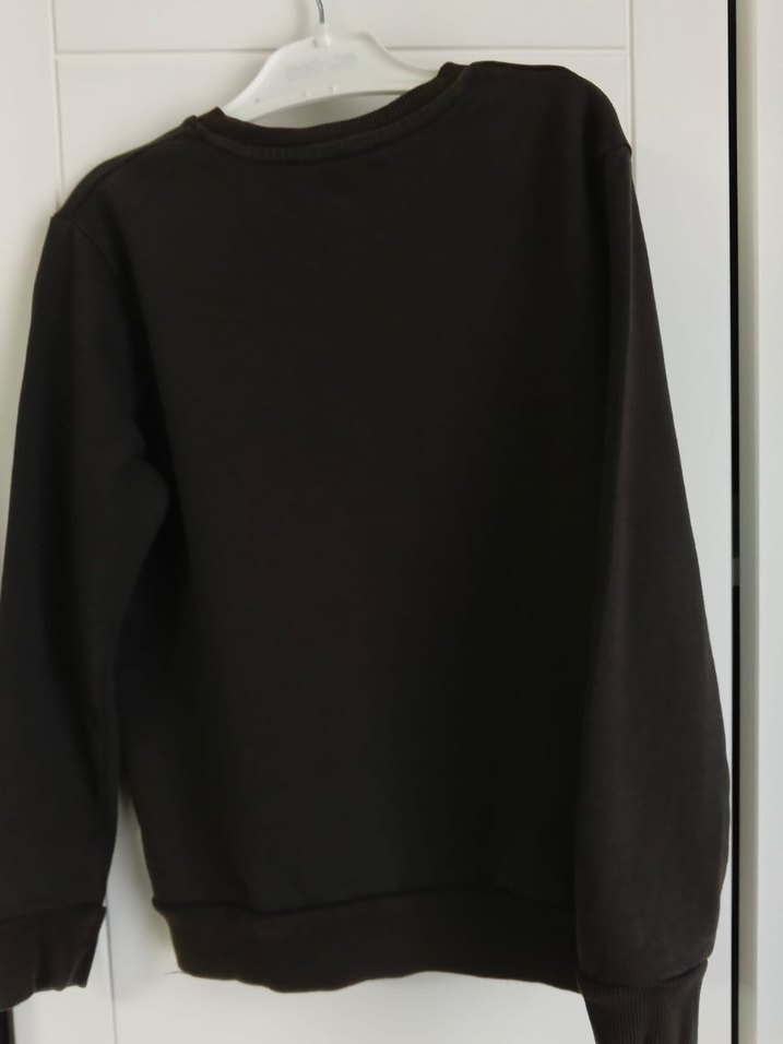 GS orijinal Erkek Çocuk Gri Baskılı Sweatshirt - Görsel 3