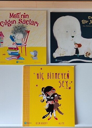 Pearson Yayınları 3 Adet Kitap