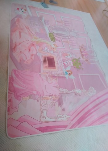 Pembe kız çocuk odası halı 130*200