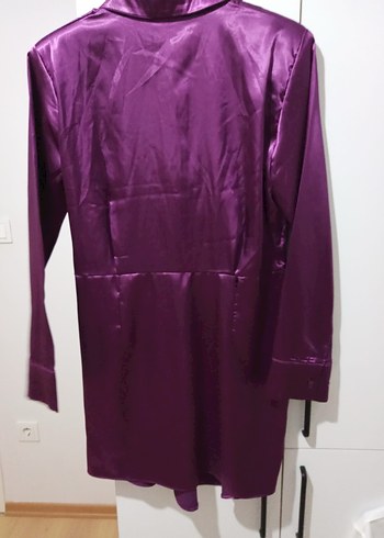 Saten elbise - Görsel 2