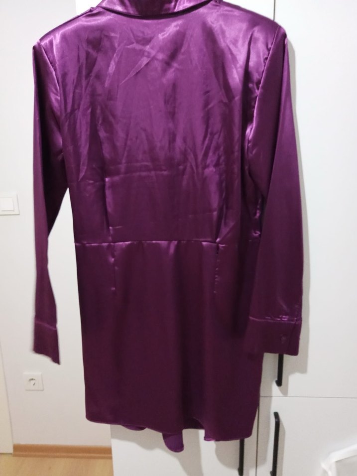 Saten elbise - Görsel 2