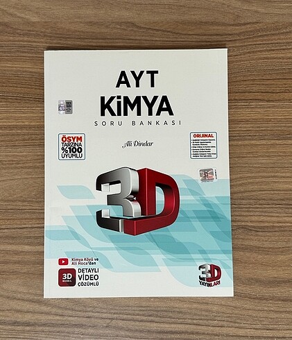 3D Ayt Kimya Soru Bankası