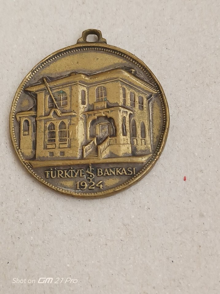 Türkiye İş Bankası Vintage anahtarlık - Görsel 2