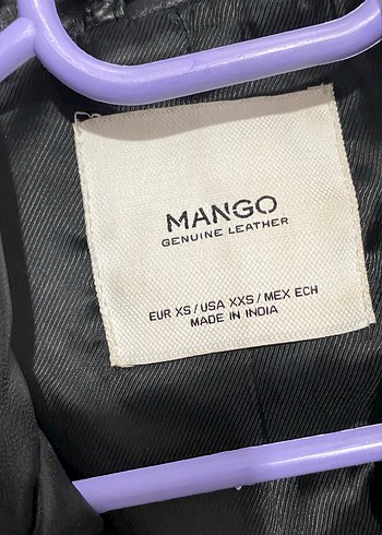 Gerçek Deri Biker Ceket - Görsel 6