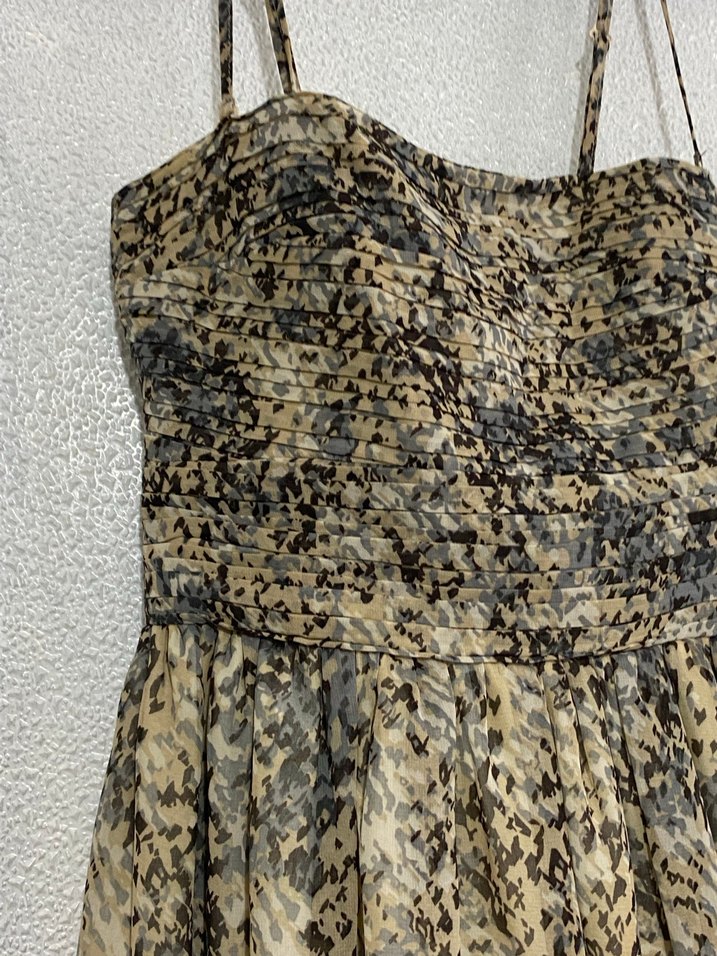 Mango Desenli Mini Elbise - Görsel 2