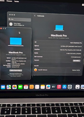 Tertemiz Macbook Pro 2017 - Görsel 6