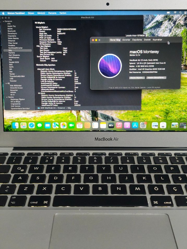 Tertemiz Macbook Air 2015 11" - Görsel 5