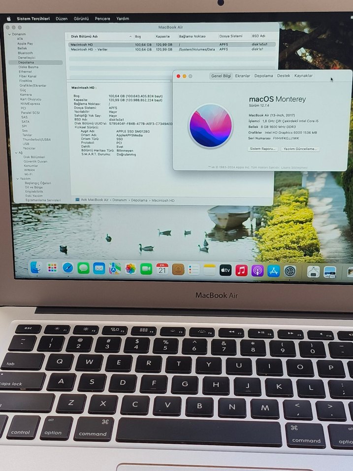 Temiz Macbook Air 2017 - Görsel 5