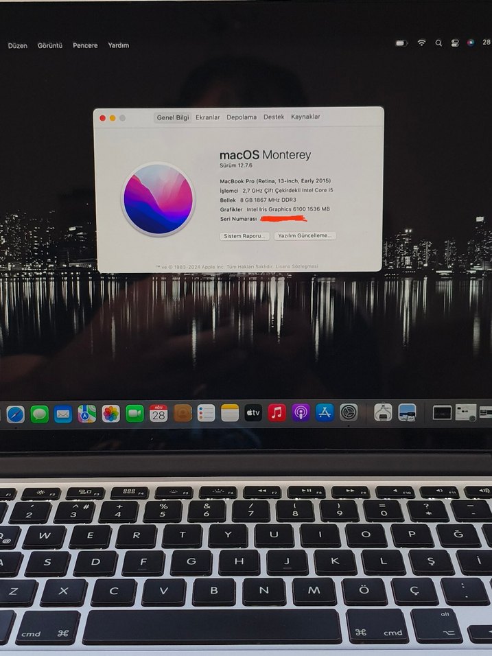 Tertemiz Macbook Pro 2015 Retina - Görsel 5