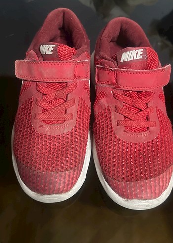 Kız erkek Çocuk Kırmızı Nike Spor Ayakkabı