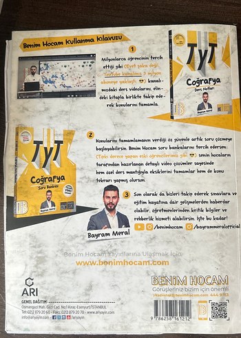 Beden TYT Coğrafya Ders Notları Bayram Meral