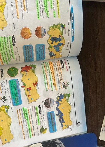 Türkiye Haritaları Çalışma Defteri