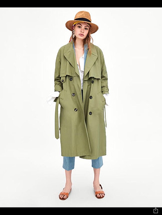 Zara Trençkot Zara Trenchcoat %20 İndirimli - Gardrops