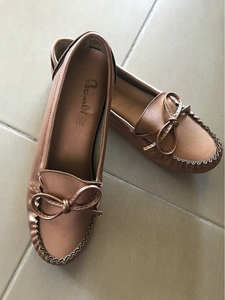 Bambi babet rose gold hiç kullanılmamış 39 numara