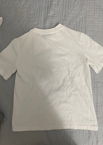 Miu Miu Beyaz Miu Miu Baskılı Kısa Kollu Tişört