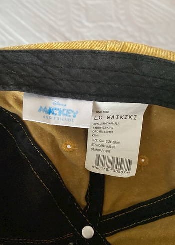 Nakışlı Cap Şapka - Görsel 5