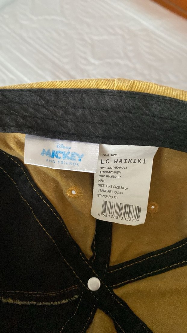 Nakışlı Cap Şapka - Görsel 5