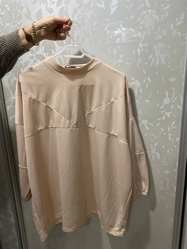 Bej Kadın Tunik - Görsel 2