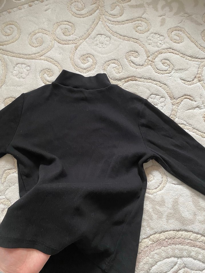 Kadın siyah body - Görsel 3