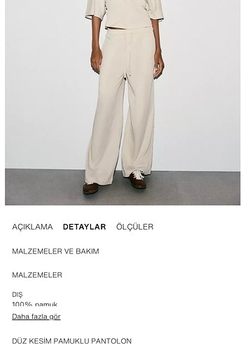 Zara bej Kadın Pantolon - Görsel 4