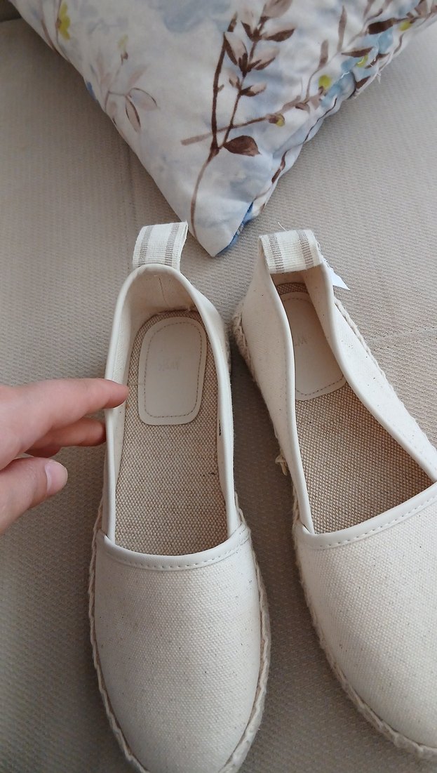 Beyaz Dolgu Topuklu Kadın Espadril - Görsel 3