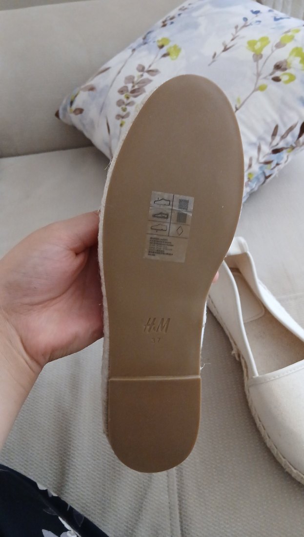 Beyaz Dolgu Topuklu Kadın Espadril - Görsel 2