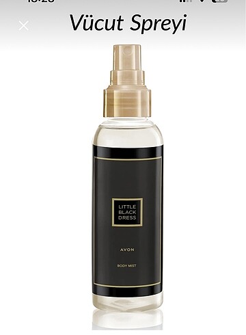 Avon Vücut spreyi