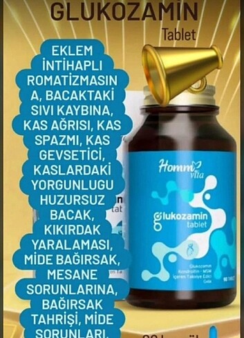 Glukozamin krem ve tablet 