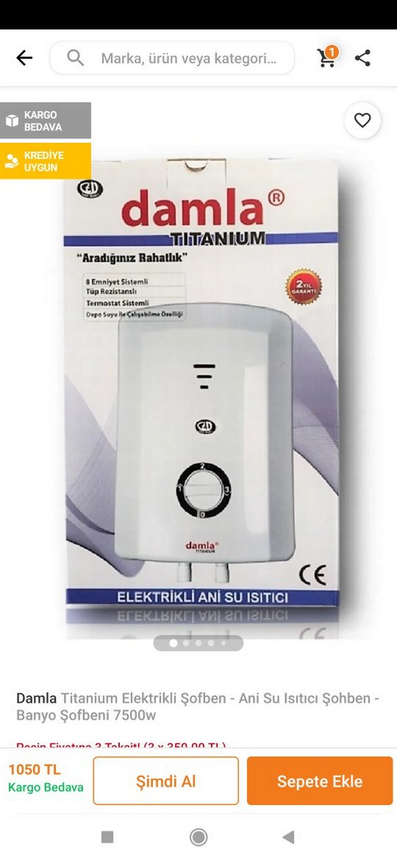 Damla Titanium Elektrikli Sofben Beyaz - Görsel 3