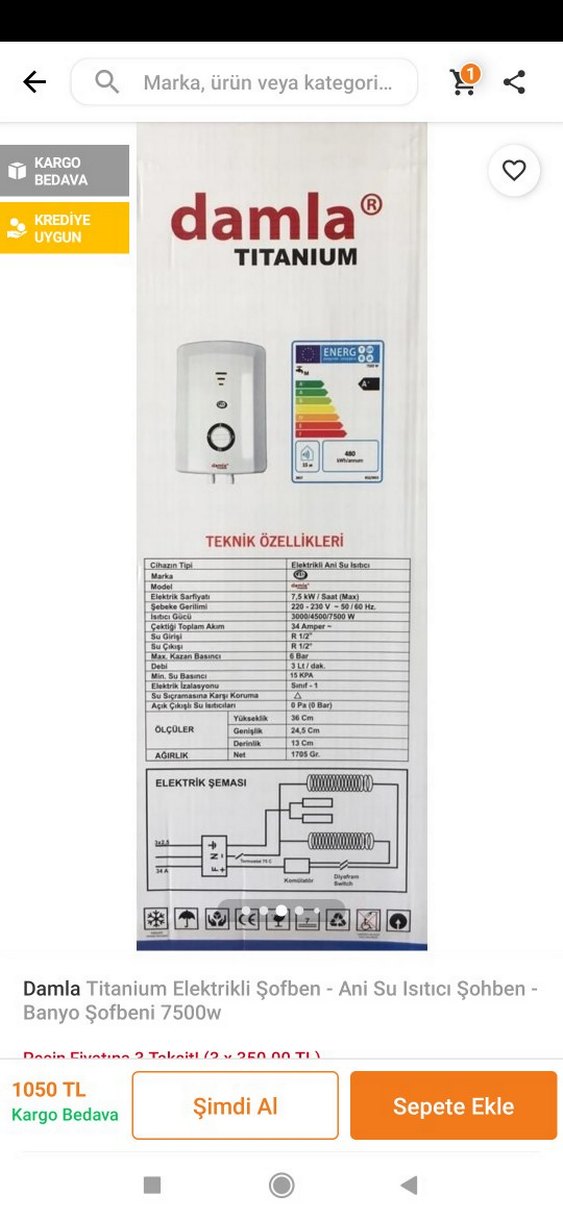 Damla Titanium Elektrikli Sofben Beyaz - Görsel 2