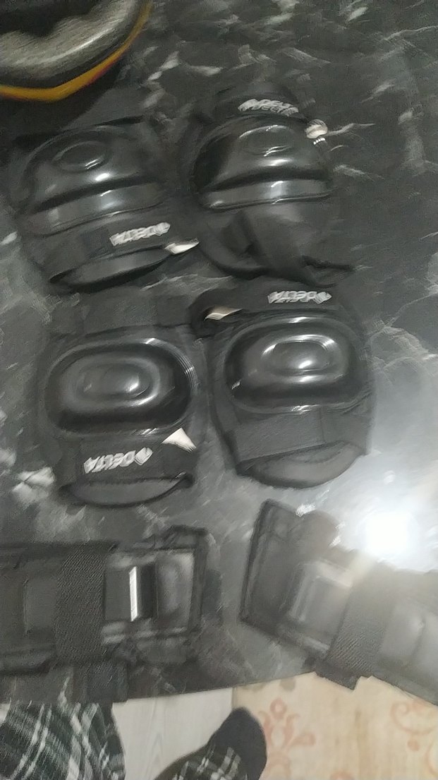 Kırmızı Siyah Renkli bisiklet kaskı takim - Görsel 2