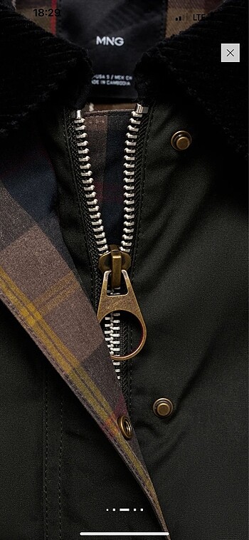 Mango Mum Görünümlü Ceket - Görsel 7