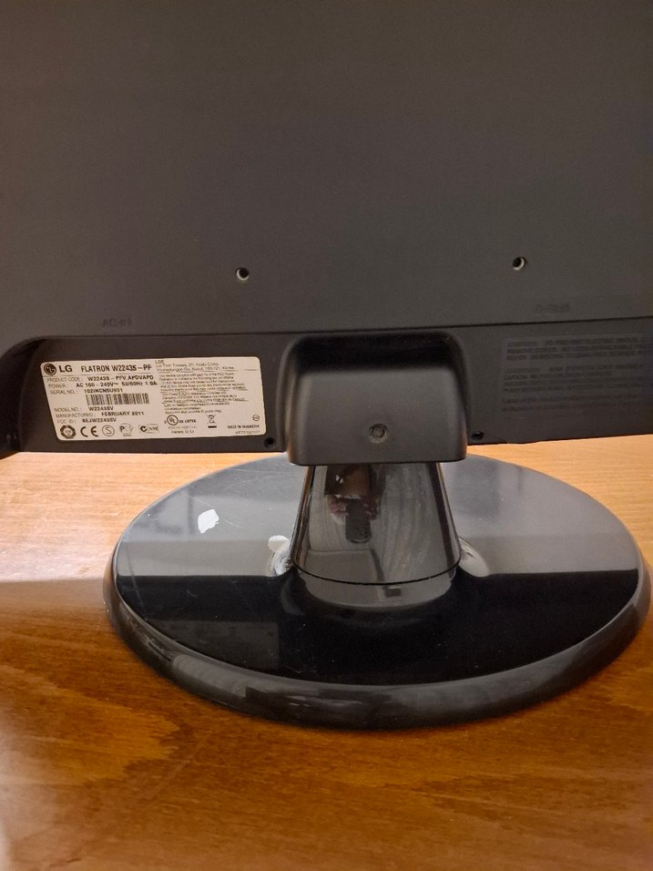 Siyah LG Bilgisayar Monitörü - Görsel 5