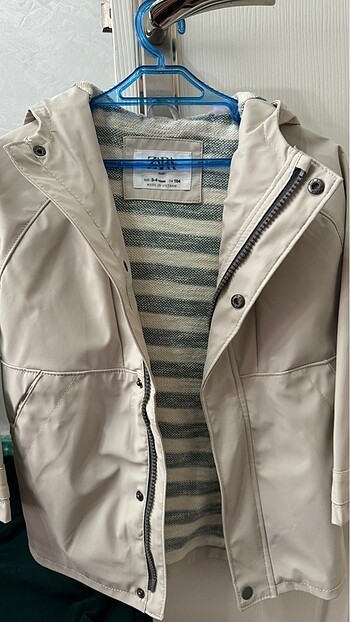 Zara Orjinal unisex Zara çocuk trençkot/yağmurluk