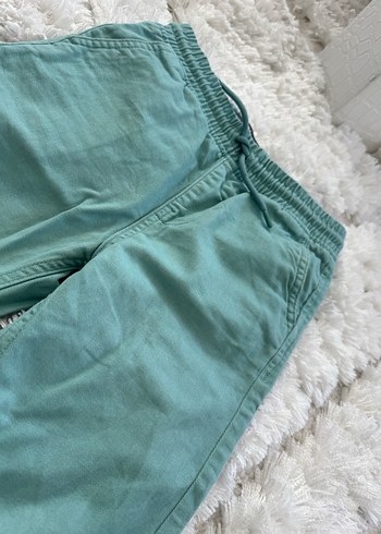 7 Yaş Beden turkuaz Renk Yeşil pantolon