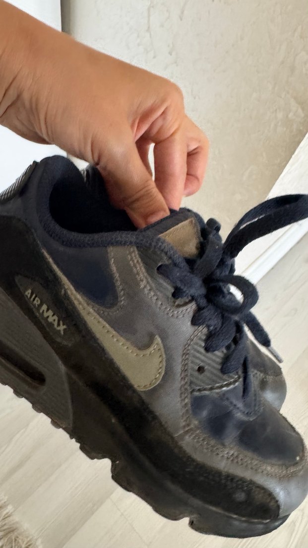 Nike Air Gri Erkek Çocuk spor ayakkabı - Görsel 4