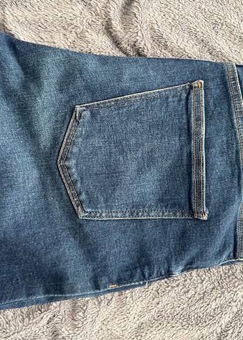 Bershka Lacivert Kadın jean - Görsel 3