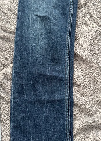 Bershka Lacivert Kadın jean - Görsel 5